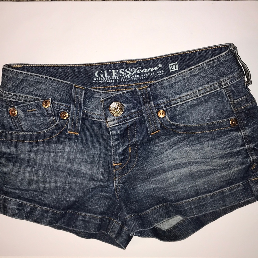GUESS Stretch Jean Shorts